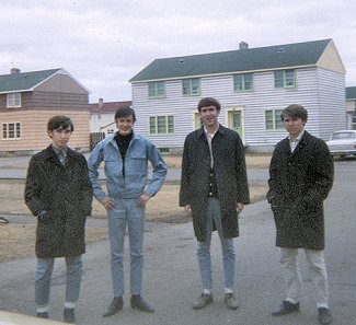 Bruce Howie-Glen McLean- Jerry Crowder-Brian Howie at 59 Alfriston Cr