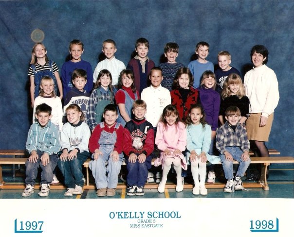 O'Kelly, Grade 3, Miss Eastgate 1997 - 98