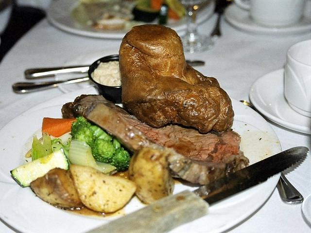 The Prime Rib, one of the 3 dinner choices