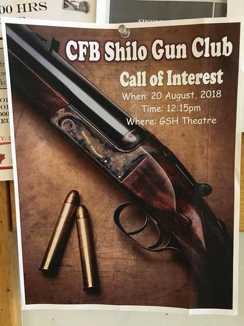 Shilo Gun Club poster 2018