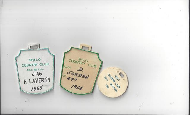 Shilo Country Club membership tags