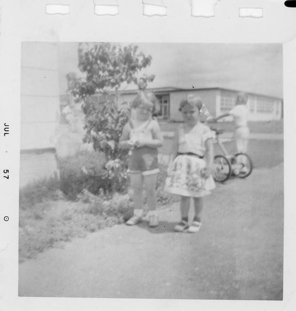 Debbie with friend Cathy Hackenschmidt