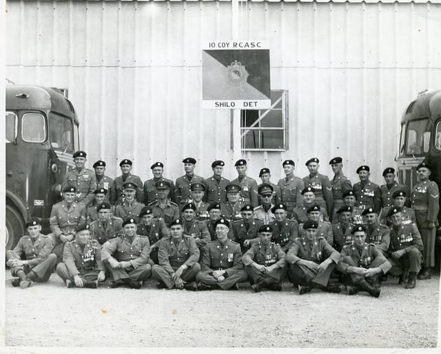 the army fathers of us "ShiloBrats" approx. 1955