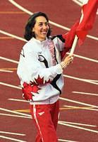 Flagbearer 1994 Commonweath Games Victoria