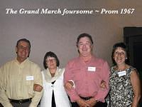 1967 Grand March Reunion - Clancy Robinson, Cheryl McNeil, Craig Buick, Judy Hummel