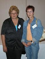 Deb Jenkins with Janet Pyke