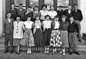 Ed Emond's class about 1954