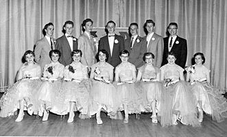 Graduating classes Gr XI & XII about 1955