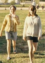 Barb Houston and Joy Scott  ca.1964