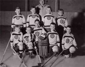 Shilo Hockey Team - Undated.  Submitted by Al Stickley.