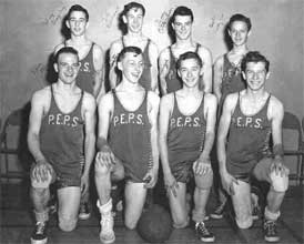 PEHS High School Basketball Team - 1956 or 1957