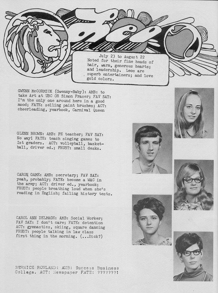 1970 Condita Yearbook