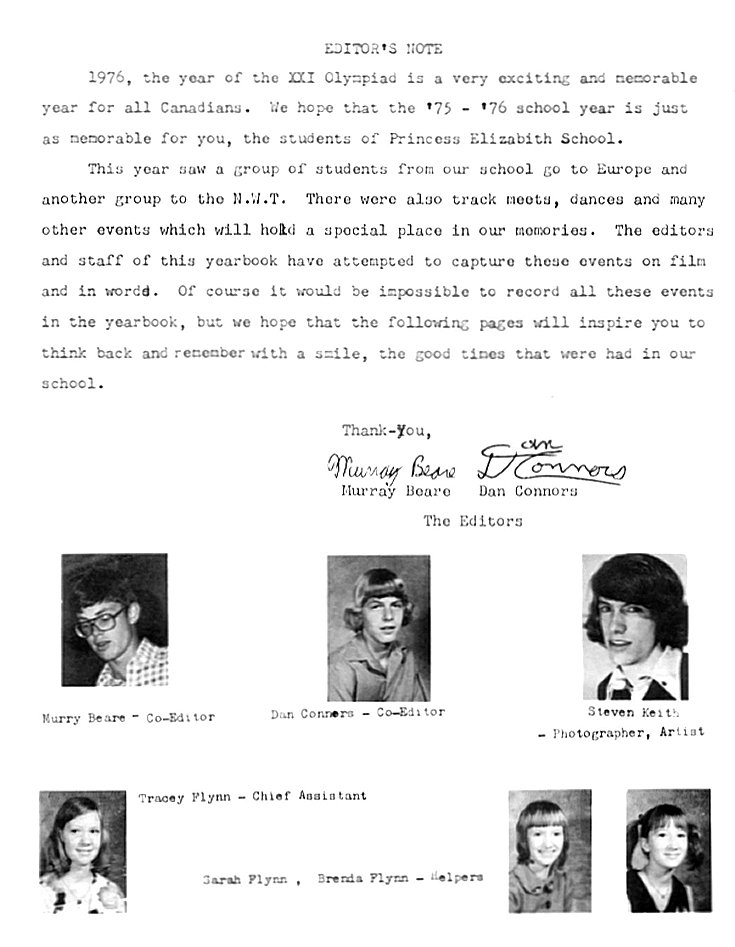 1976 Condita Yearbook