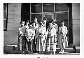 Grade 8 girls - 1959