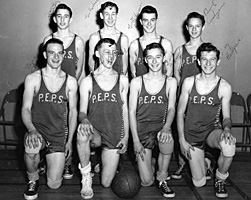 PEPS High School Basketball Team 1956-57