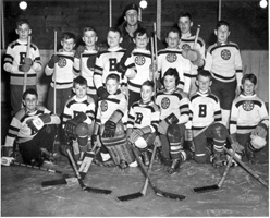 Winning hockey team - late 1950s