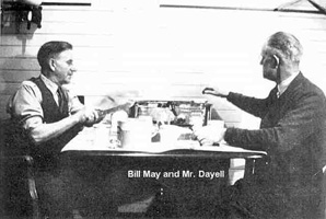 Bill May and Mr Dayell