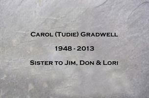 Carol (Tudie) Gradwell