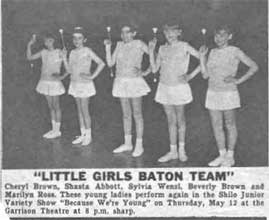 Little Girls Baton Team