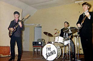 The Saints, Shilo�s first rock band at the old YPA Hall