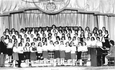 Girls Choir Grades 7 & 8 - 1962