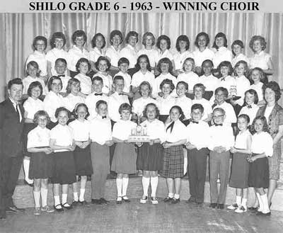 Shilo Grade 6 Winning Choir - 1963