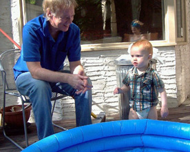 Doug Jordan & Grandson Luke