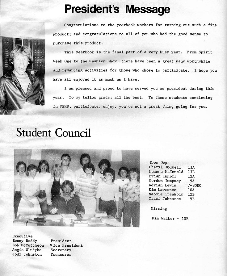 Condita 1984 Yearbook